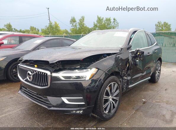 YV4A22RL9L1554463 2020 VOLVO XC60 Черный Передняя левая четверть