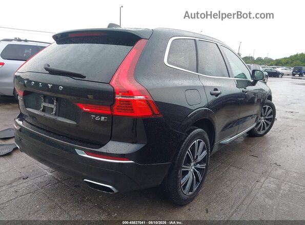 YV4A22RL9L1554463 2020 VOLVO XC60 Черный Задняя правая четверть