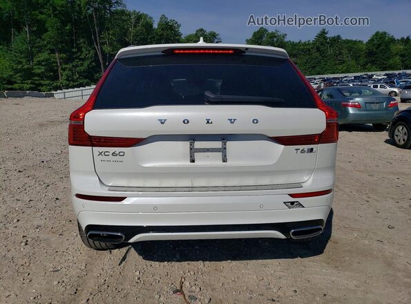YV4A22RM6K1323768 2019 VOLVO XC60 White Vista trasera