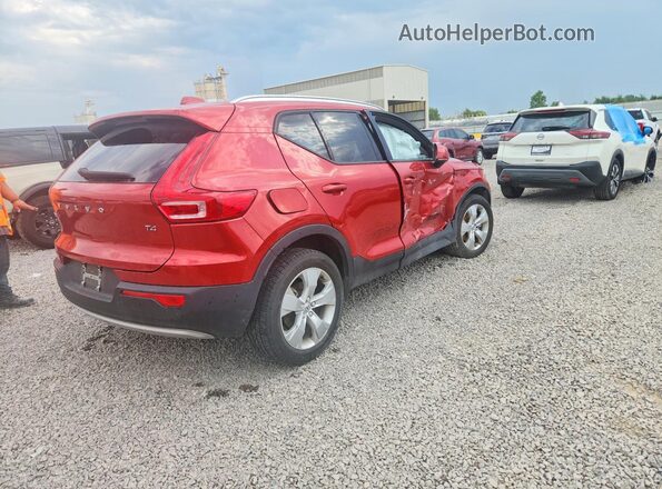 YV4AC2HK0N2717679 2022 VOLVO XC40 Red Задня права чверть