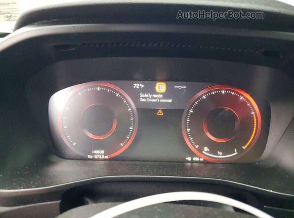 YV4AC2HK1L2257543 2020 VOLVO XC40 Черный Вид щитка приборов