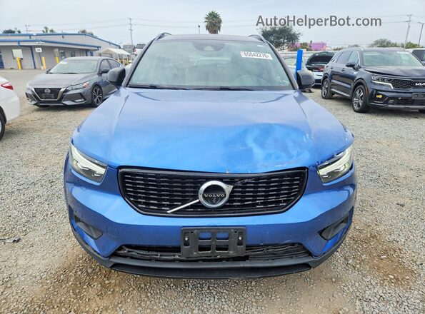 YV4AC2HM7L2314202 2020 VOLVO XC40 Blue წინა ხედი