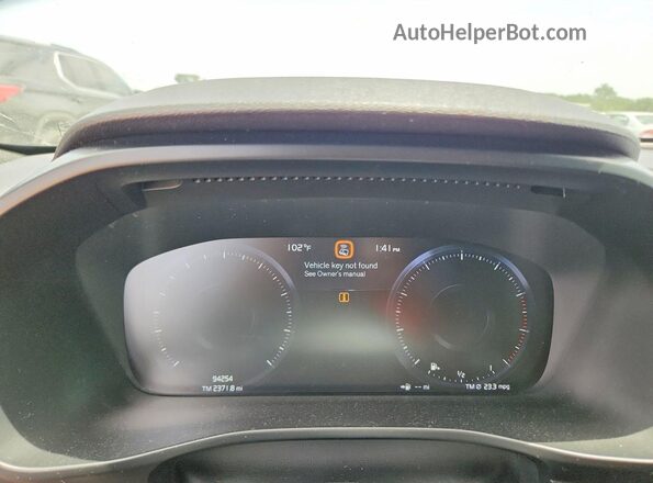 YV4AC2HM9L2295572 2020 VOLVO XC40 Gray Vista del cuadro de instrumentos