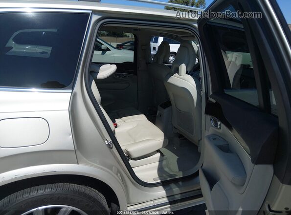 YV4BC0PK0G1053063 2016 VOLVO XC90 HYBRID Gold VIN კოდის სტიკერის ხედი