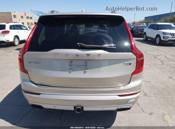 YV4BC0PK0G1053063 2016 VOLVO XC90 HYBRID Gold 