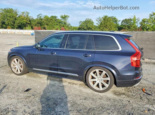 YV4BC0PL0G1042332 2016 VOLVO XC90 Black Задня ліва чверть