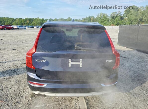 YV4BC0PL0G1042332 2016 VOLVO XC90 Black Вид ззаду