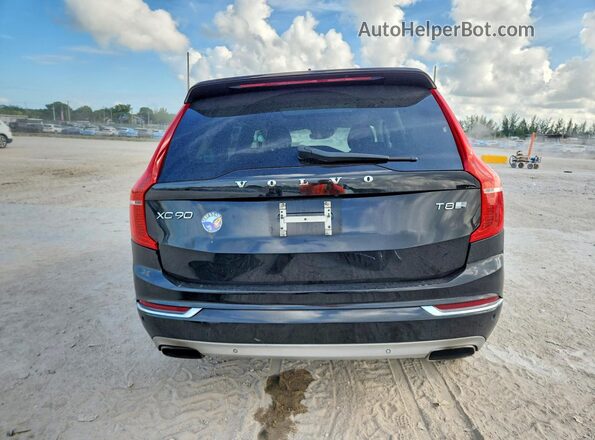 YV4BC0PL3H1124461 2017 VOLVO XC90 Black Հետևի տեսք