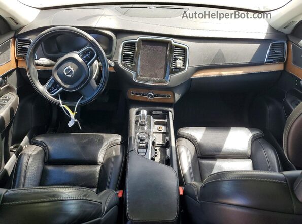 YV4BC0PL7G1074503 2016 VOLVO XC90 Black Widok deski rozdzielczej