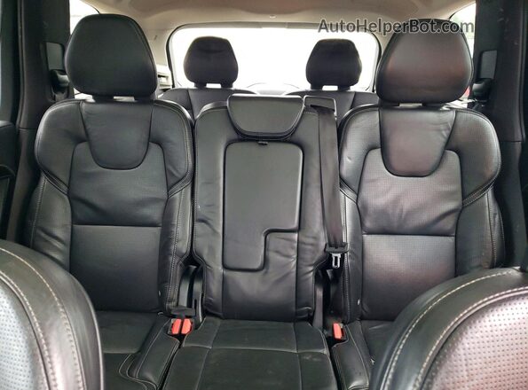 YV4BC0PL8H1115142 2017 VOLVO XC90 Gray Widok tylnych siedzeń