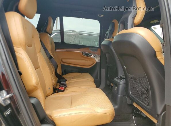 YV4BC0PLXG1048249 2016 VOLVO XC90 Black Հետևի նստատեղերի տեսք