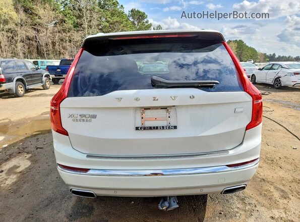YV4BR00L0M1687891 2021 VOLVO XC90 White უკანა ხედი