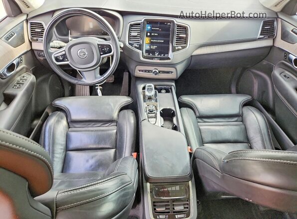 YV4BR00L0M1687891 2021 VOLVO XC90 White წინა პანელის ხედი