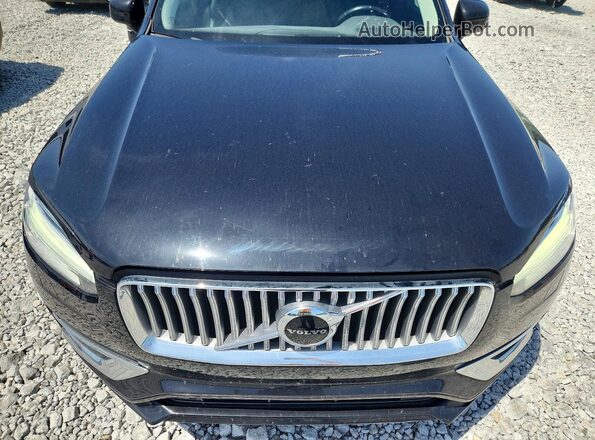 YV4BR0CK3M1762974 2021 VOLVO XC90 Black ძრავის განყოფილების ხედი