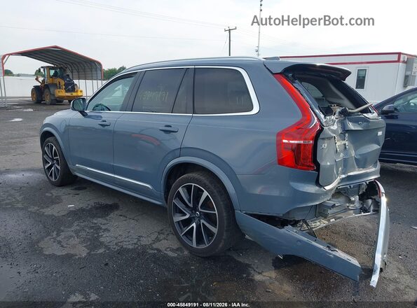 YV4BR0CK4M1677917 2021 VOLVO XC90 RECHARGE PLUG-IN HYBRID Blue Հետևի ձախ