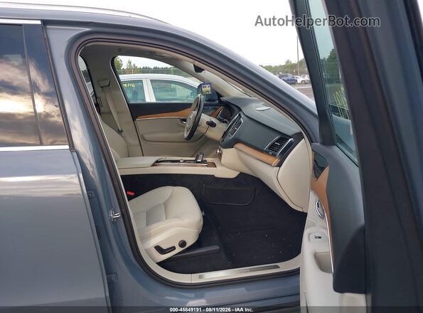 YV4BR0CK4M1677917 2021 VOLVO XC90 RECHARGE PLUG-IN HYBRID Blue Սալոնի դիմացի տեսք