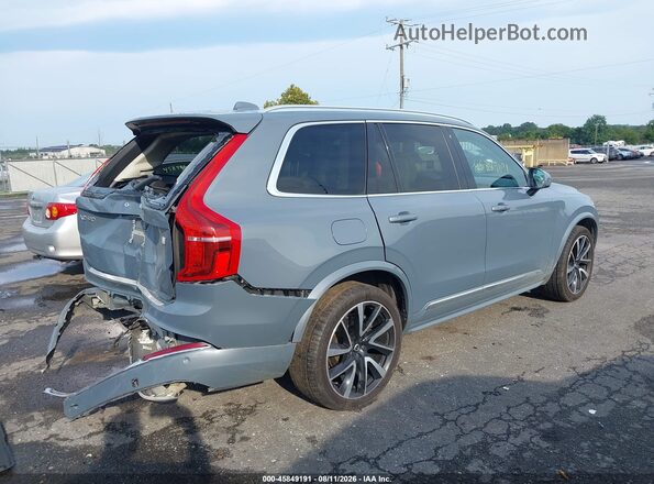 YV4BR0CK4M1677917 2021 VOLVO XC90 RECHARGE PLUG-IN HYBRID Blue Հետևի աջ