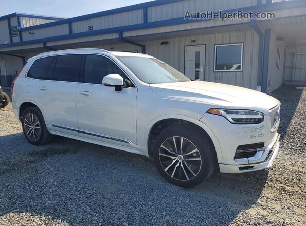 YV4BR0CK7M1764209 2021 VOLVO XC90 Белый Передняя правая четверть