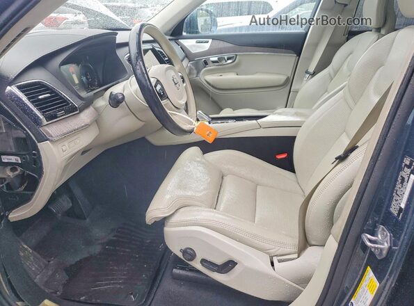 YV4BR0CL8M1687441 2021 VOLVO XC90 Blue Vista interior delantera
