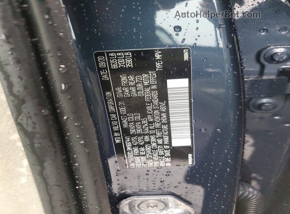 YV4BR0CL8M1687441 2021 VOLVO XC90 Blue Vista del compartimento del motor