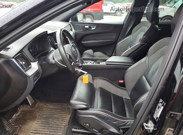 YV4BR0DM9M1799804 2021 VOLVO XC60 Black წინა სალონის ხედი