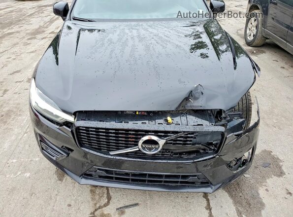 YV4BR0DM9M1799804 2021 VOLVO XC60 Black ძრავის განყოფილების ხედი
