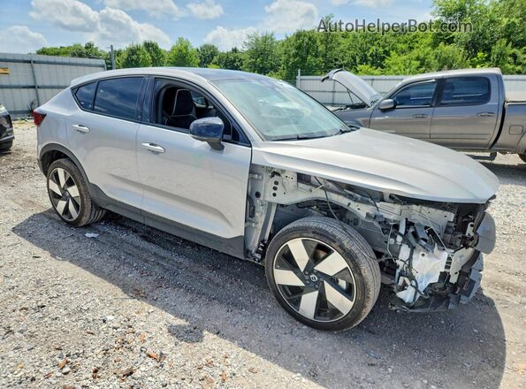 YV4ED3GL9P2040357 2023 VOLVO C40 Silver წინა მარჯვენა