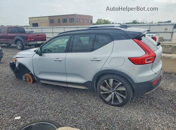 YV4ED3UB2N2677437 2022 VOLVO XC40 White Задня ліва чверть