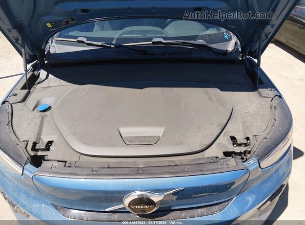 YV4ED3UM3P2075778 2023 VOLVO XC40 RECHARGE PURE ELECTRIC Light Blue Հետևի տեսք