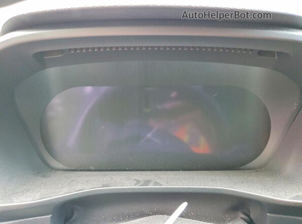 YV4ED3UM3P2990680 2023 VOLVO XC40 Blue Instrument cluster view