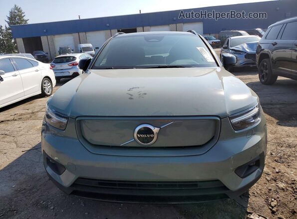YV4ED3UR0M2544834 2021 VOLVO XC40 Green Widok z przodu