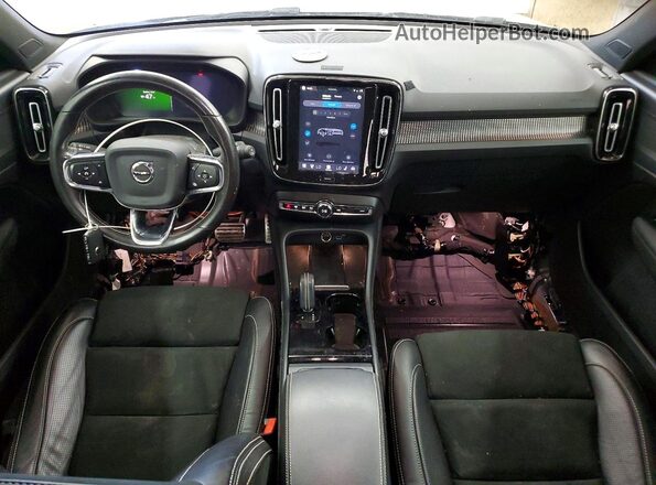 YV4ED3UR2M2567175 2021 VOLVO XC40 Black Widok deski rozdzielczej
