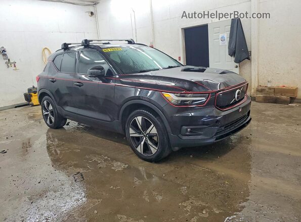 YV4ED3UR2M2567175 2021 VOLVO XC40 Black Przód prawy