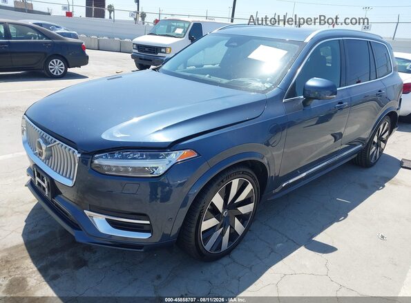 YV4H600A4P1974768 2023 VOLVO XC90 RECHARGE PLUG-IN HYBRID Black წინა მარცხენა ხედი სამი მეოთხედიდან