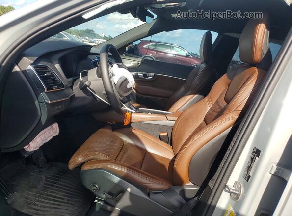 YV4H60CF4R1217542 2024 VOLVO XC90 Gray Вид салону спереду