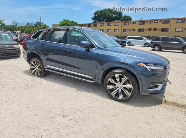 YV4H60CF8R1244808 2024 VOLVO XC90 Blue Передня права чверть