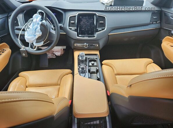 YV4H60CF9R1231548 2024 VOLVO XC90 Black Widok deski rozdzielczej