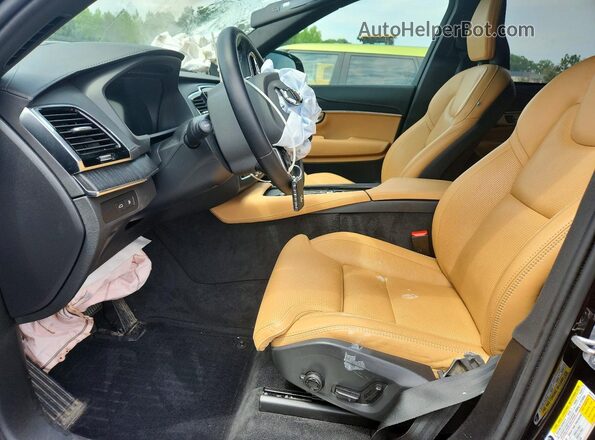YV4H60CF9R1231548 2024 VOLVO XC90 Black Widok wnętrza z przodu