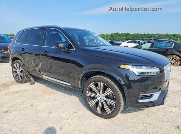 YV4H60CZ0N1849314 2022 VOLVO XC90 Черный Передняя правая четверть