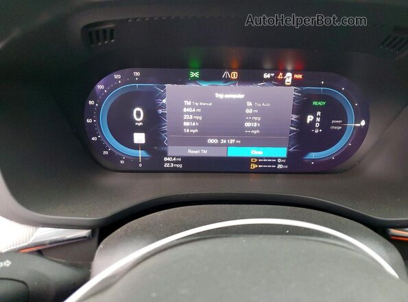 YV4H60DJ2R1880112 2024 VOLVO XC60 Black Widok zestawu wskaźników