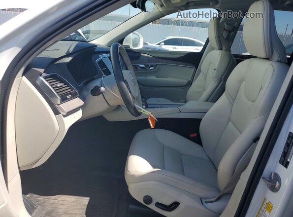 YV4H60LE9R1191138 2024 VOLVO XC90 White Widok wnętrza z przodu