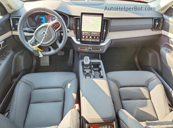 YV4H60PB8S1353587 2025 VOLVO XC90 Blue Dashboard view