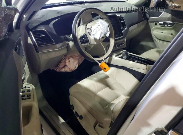 YV4H60PE8S1315545 2025 VOLVO XC90 White Widok deski rozdzielczej