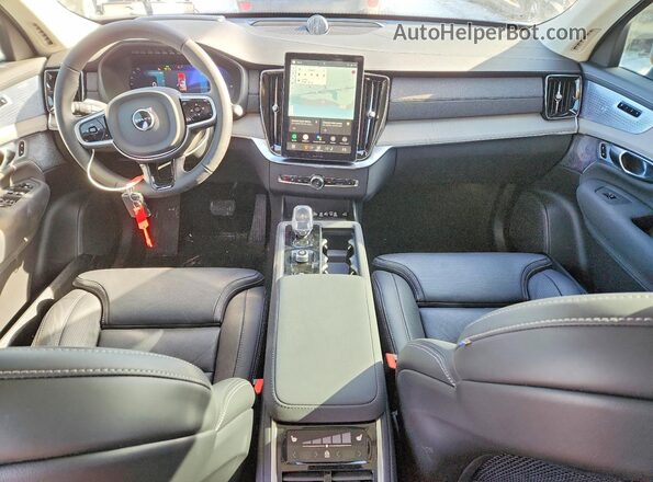 YV4H60PM1T1437267 2026 VOLVO XC90 Black Vista del salpicadero