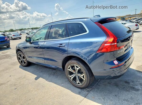 YV4L12DK3N1951907 2022 VOLVO XC60 Blue Trasero izquierdo