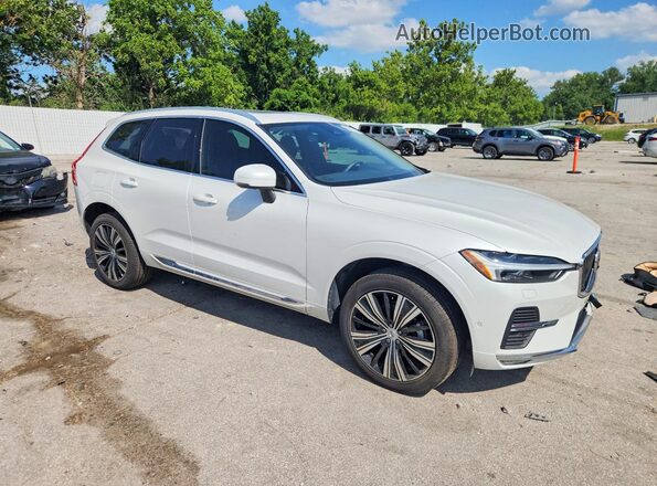 YV4L12DL6N1014588 2022 VOLVO XC60 White Передня права чверть