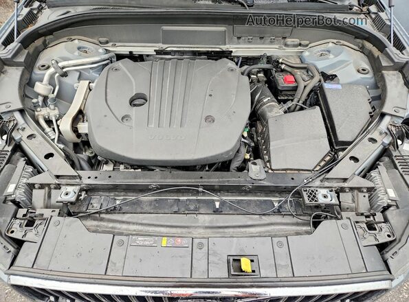 YV4L12DL9N1966372 2022 VOLVO XC60 Blue Вид підкапотного простору