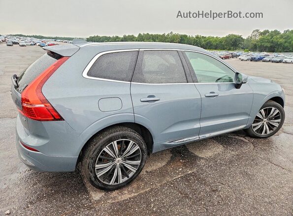 YV4L12DL9N1966372 2022 VOLVO XC60 Blue Задня права чверть