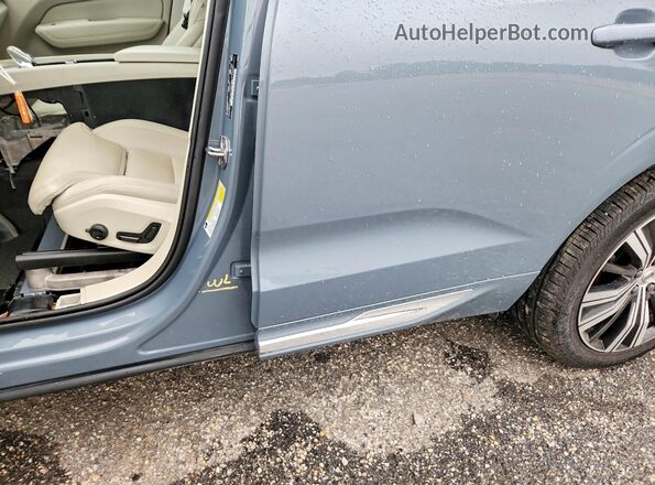 YV4L12DL9N1966372 2022 VOLVO XC60 Blue Вид наклейки з VIN-кодом