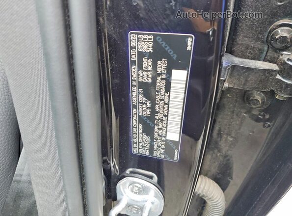 YV4L12PE0R1162867 2024 VOLVO XC90 Black Սալոնի 360 աստիճան տեսք